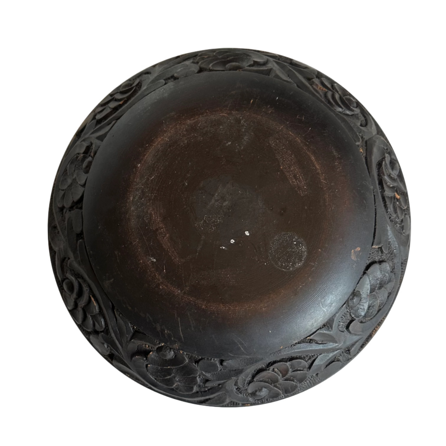 Antique Hand-Carved Treenware Bowl