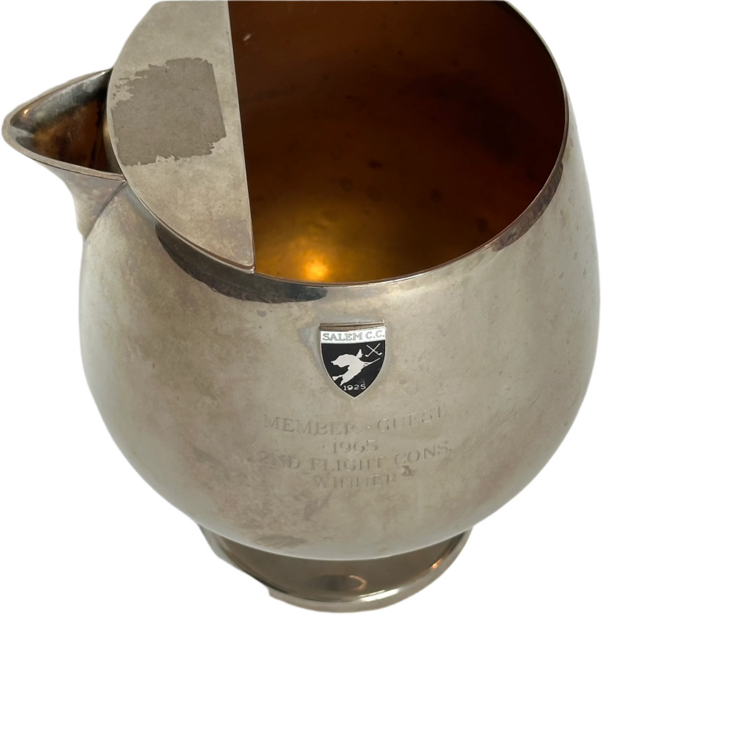 Vintage Silver Plated Trophy Pitcher