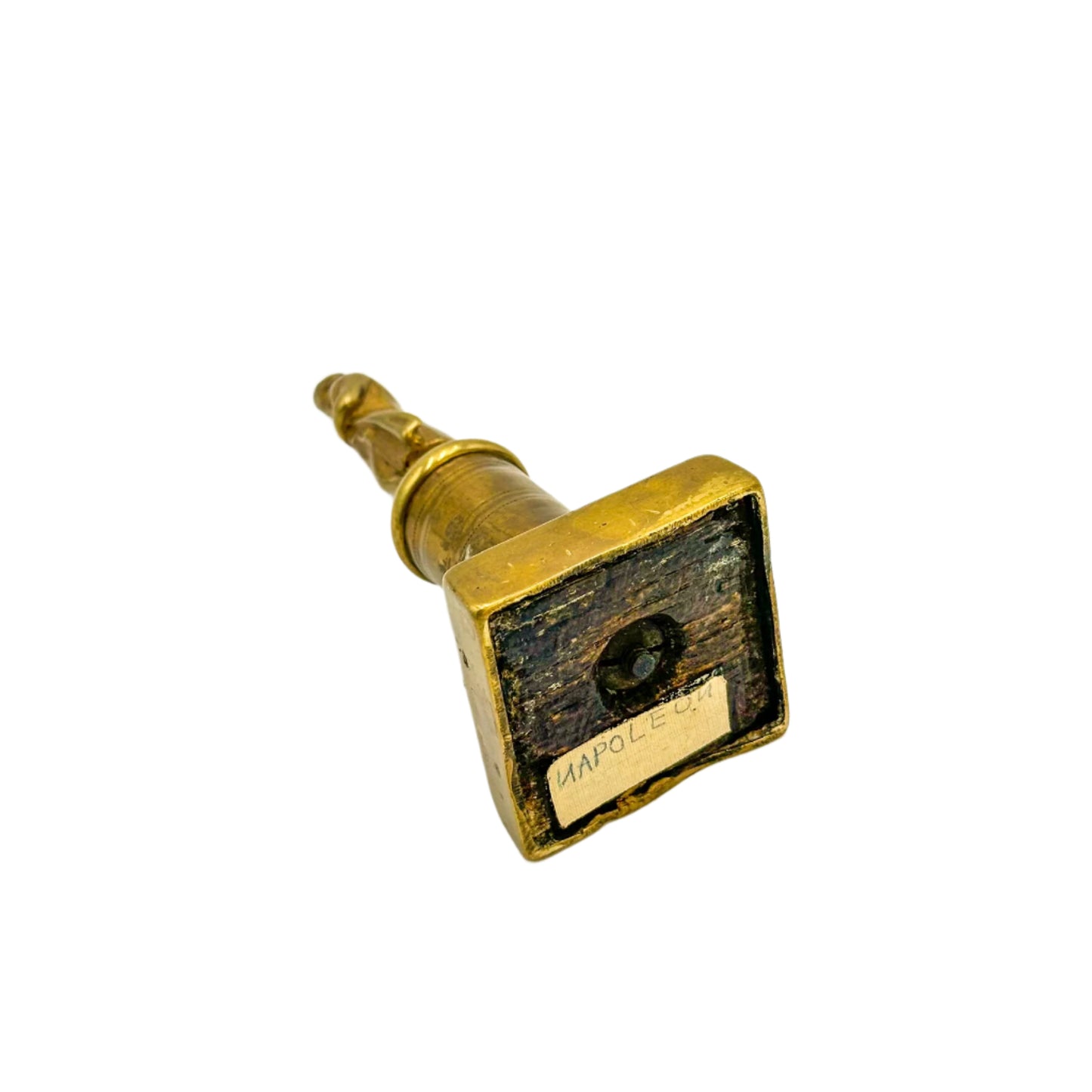 ^ Late 19th Century Miniature Brass Figurine of Napoleon