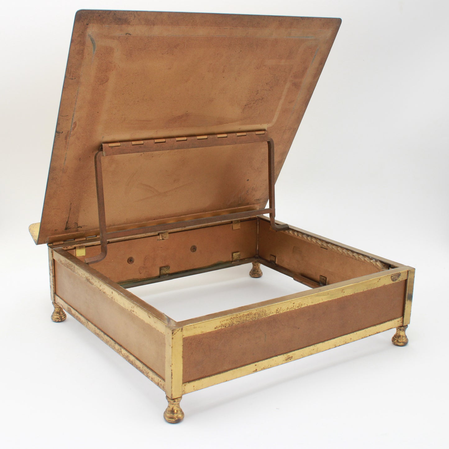 ^ Antique Brass Adjustable Bible Book Stand