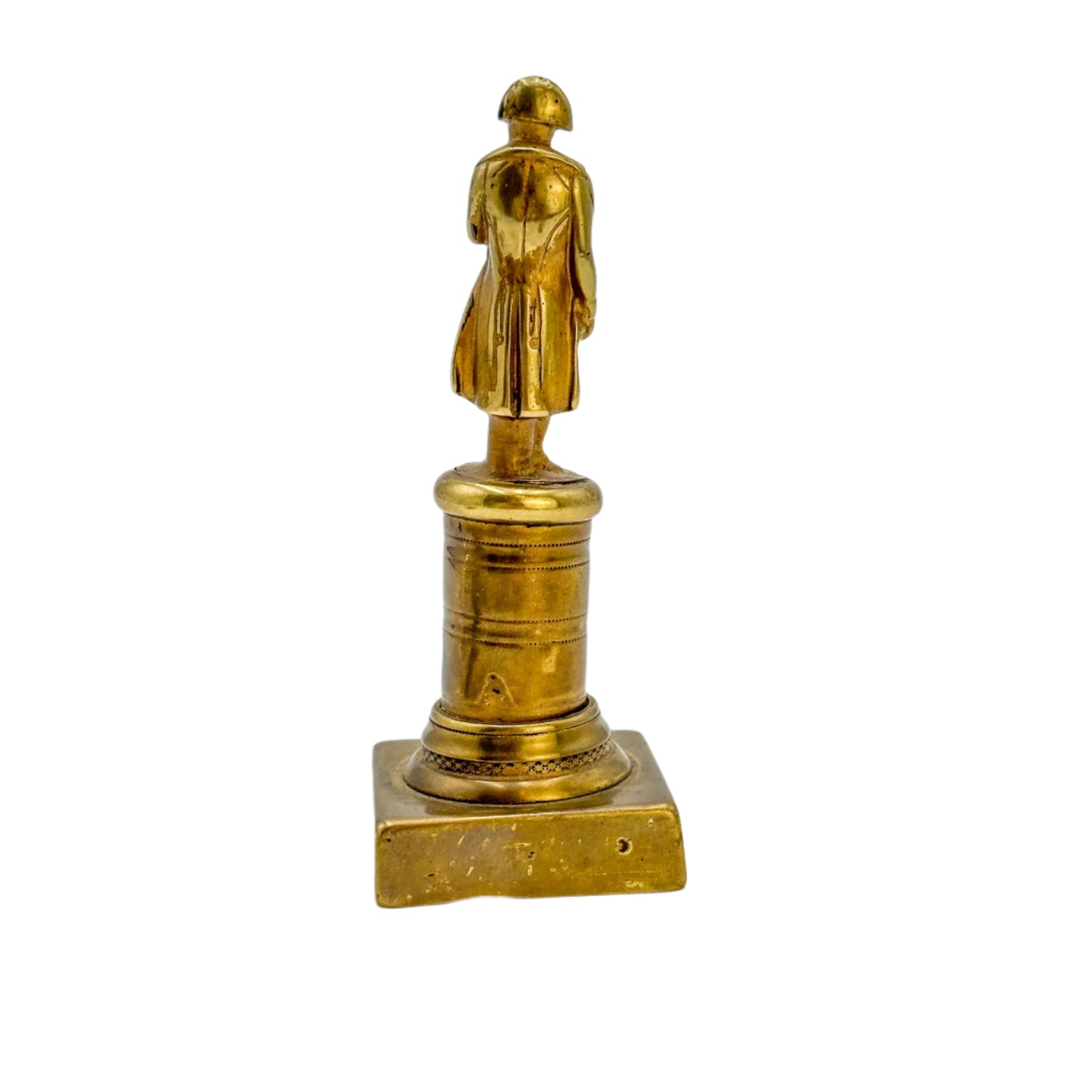^ Late 19th Century Miniature Brass Figurine of Napoleon