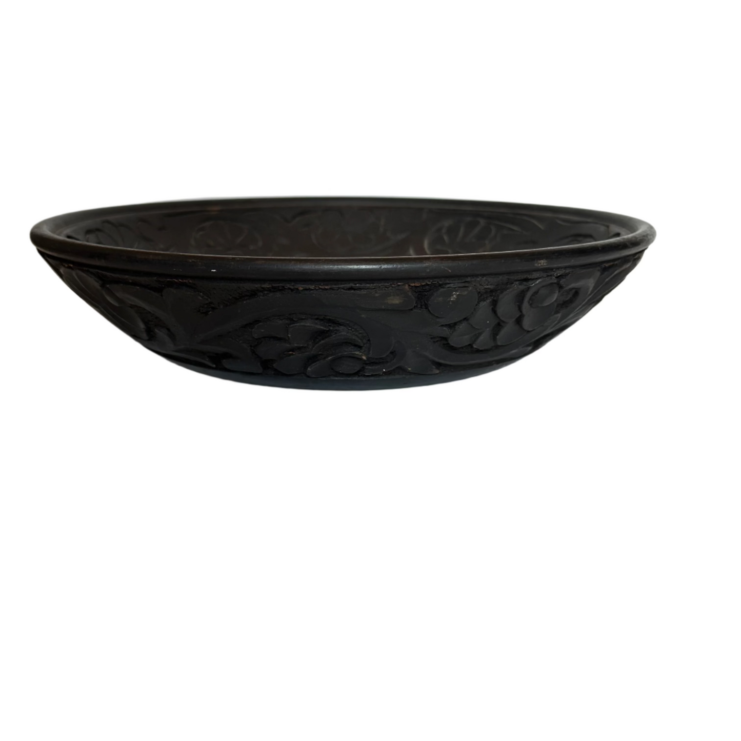 Antique Hand-Carved Treenware Bowl