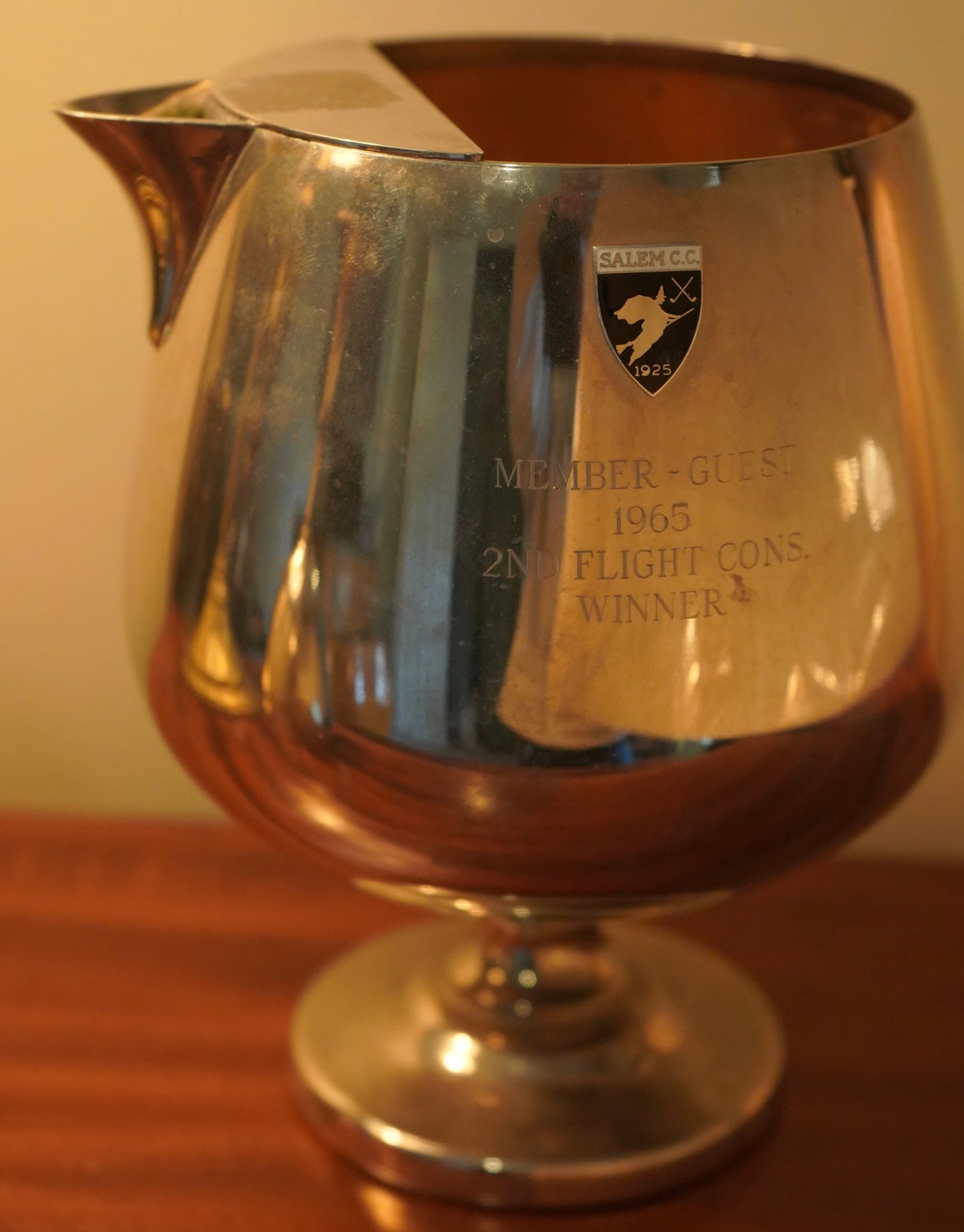 Vintage Silver Plated Trophy Pitcher