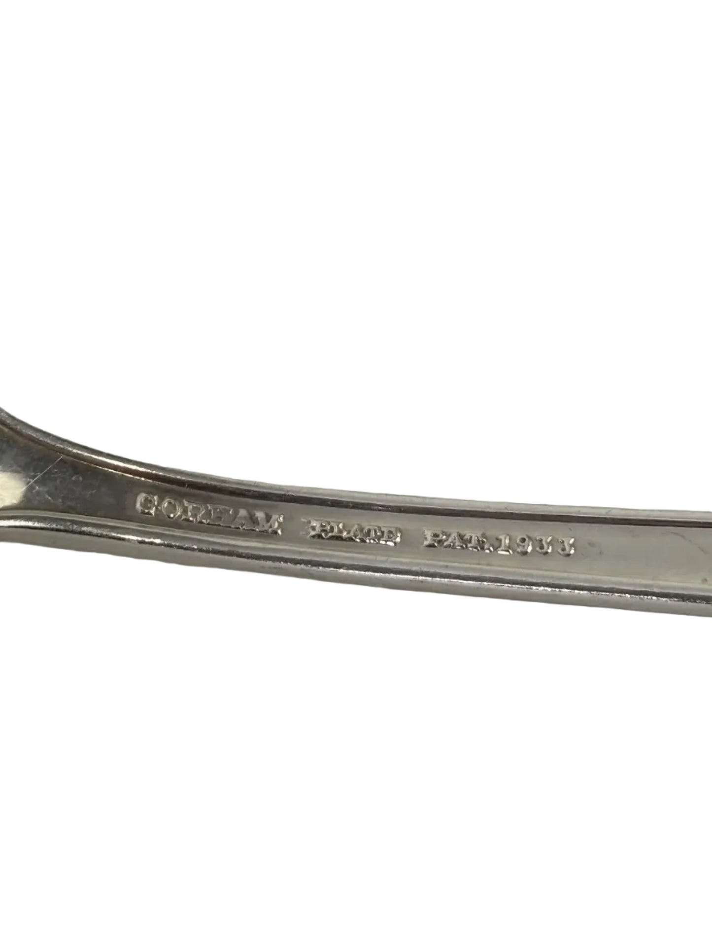 Vintage Silver Plate Soup Spoon
