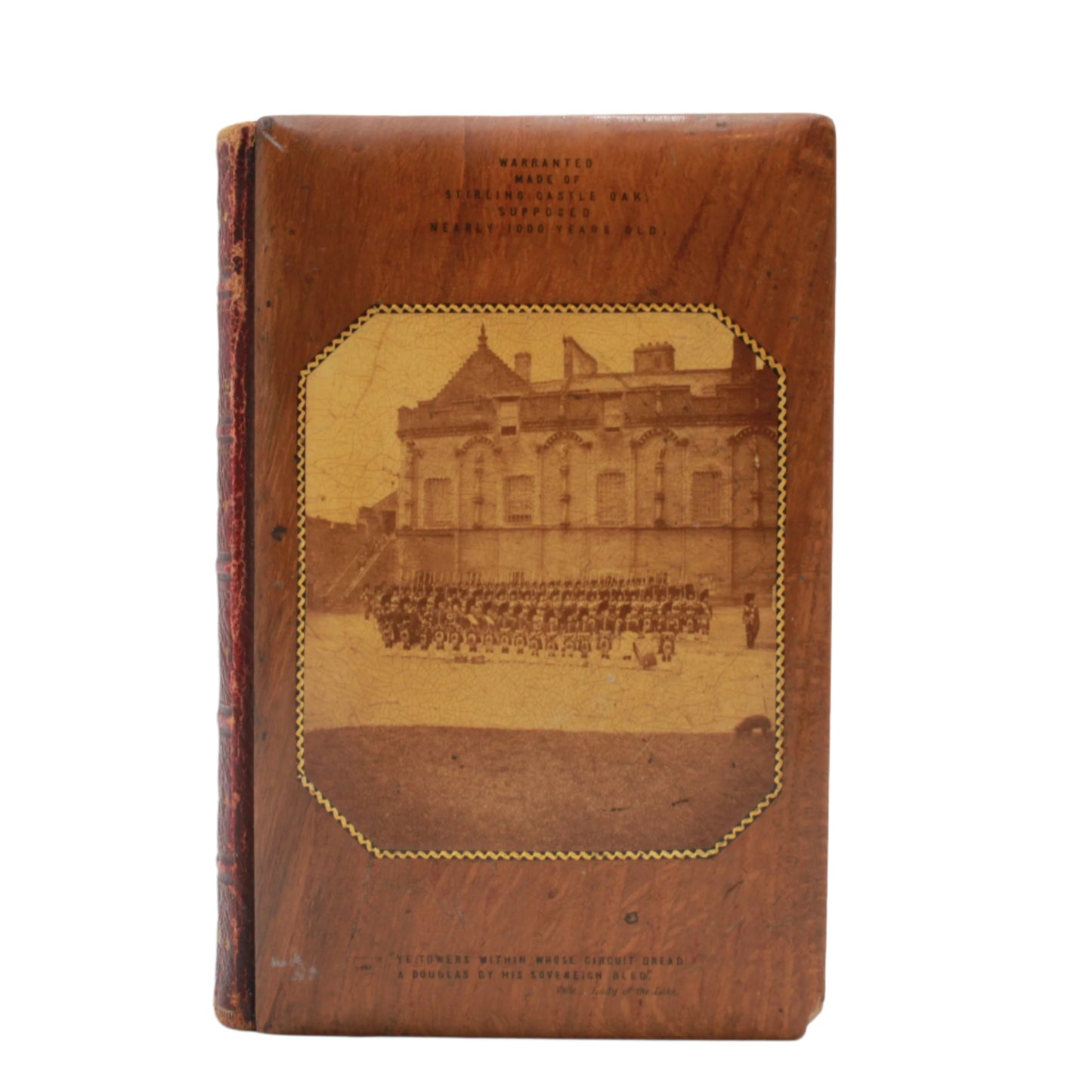 Mauchline Binding 1869 "The Lady of the Lake" by Sir Walter Scott