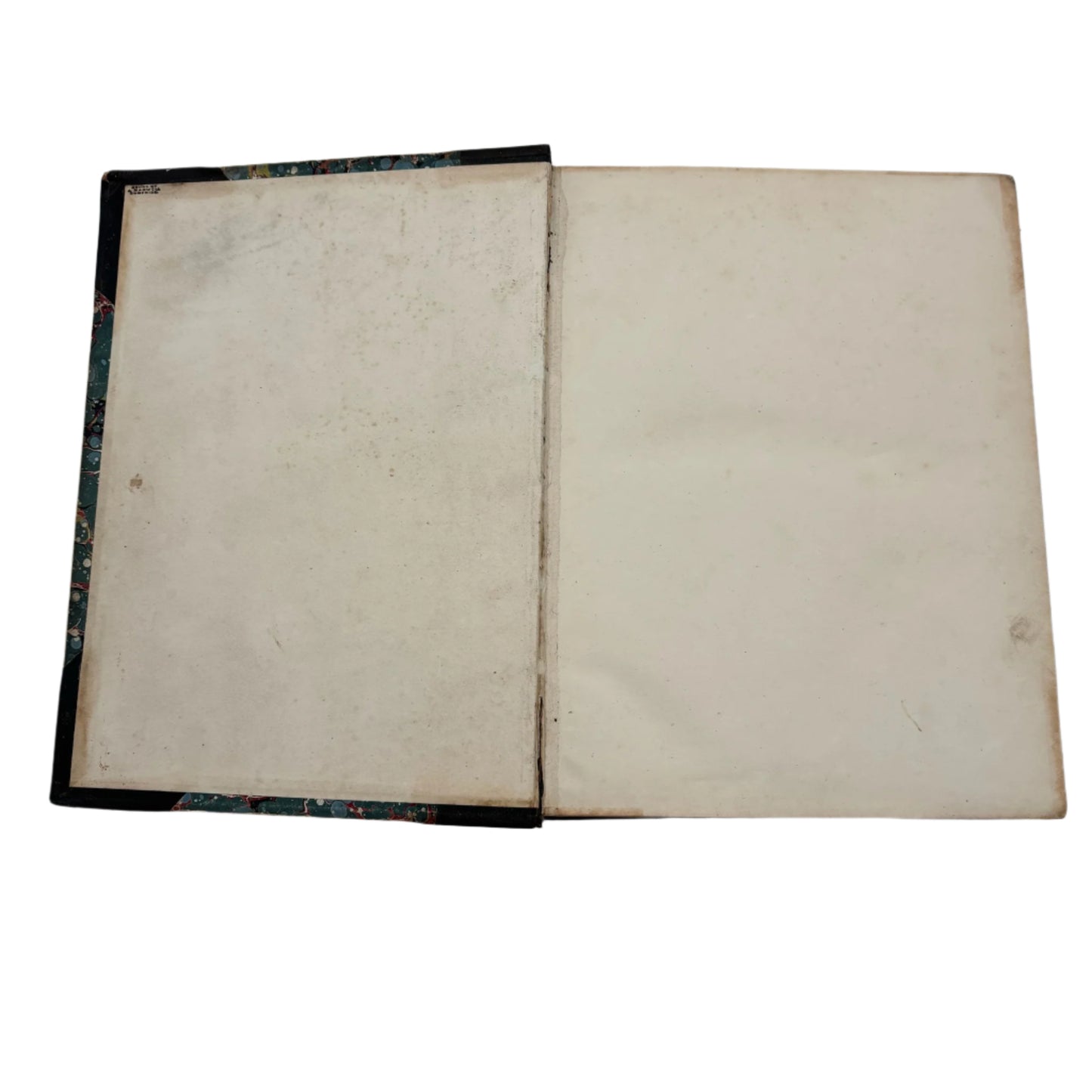 XL "The Adventures of Oliver Twist and Martin Chuzzlewit" Black Half Leather Book