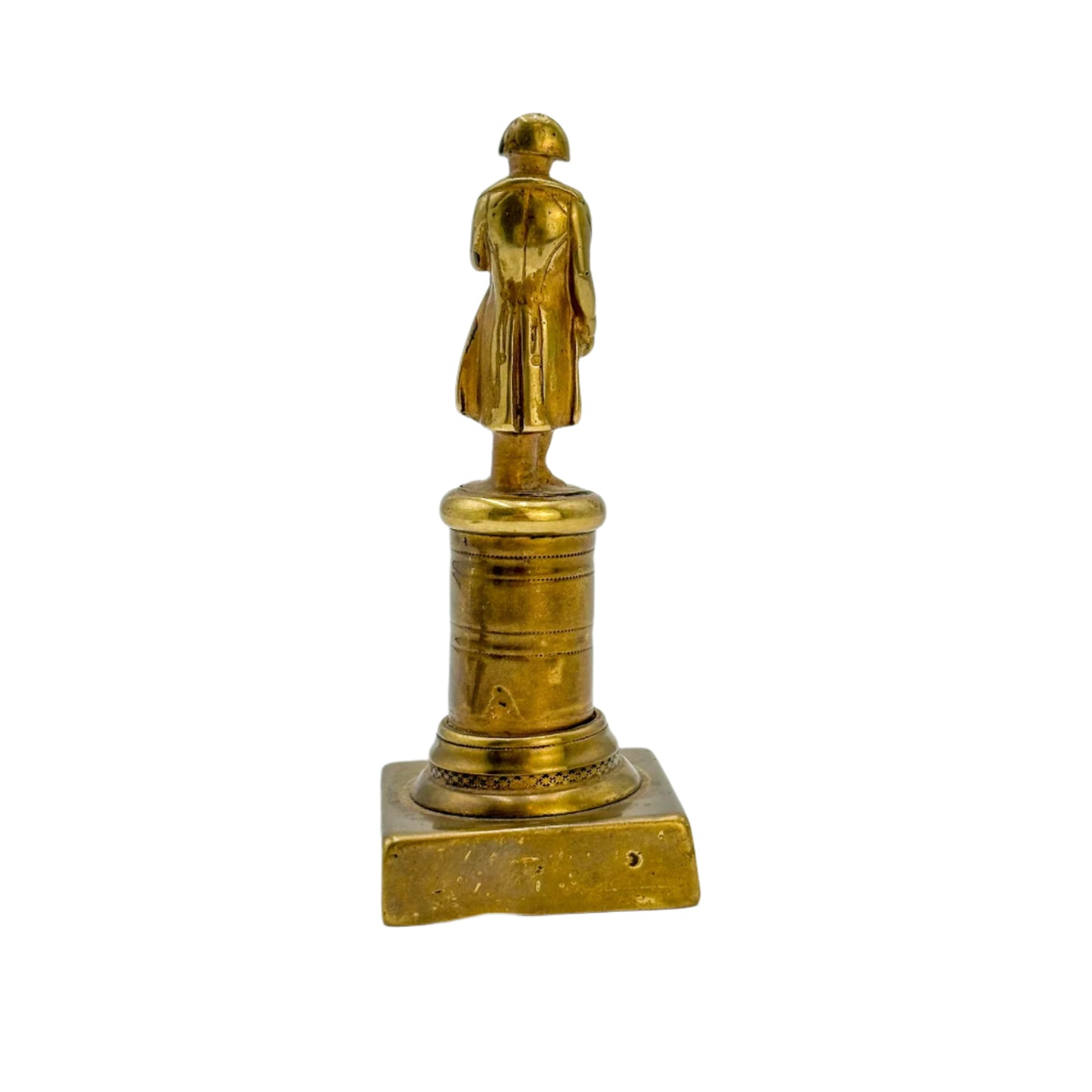 ^ Late 19th Century Miniature Brass Figurine of Napoleon