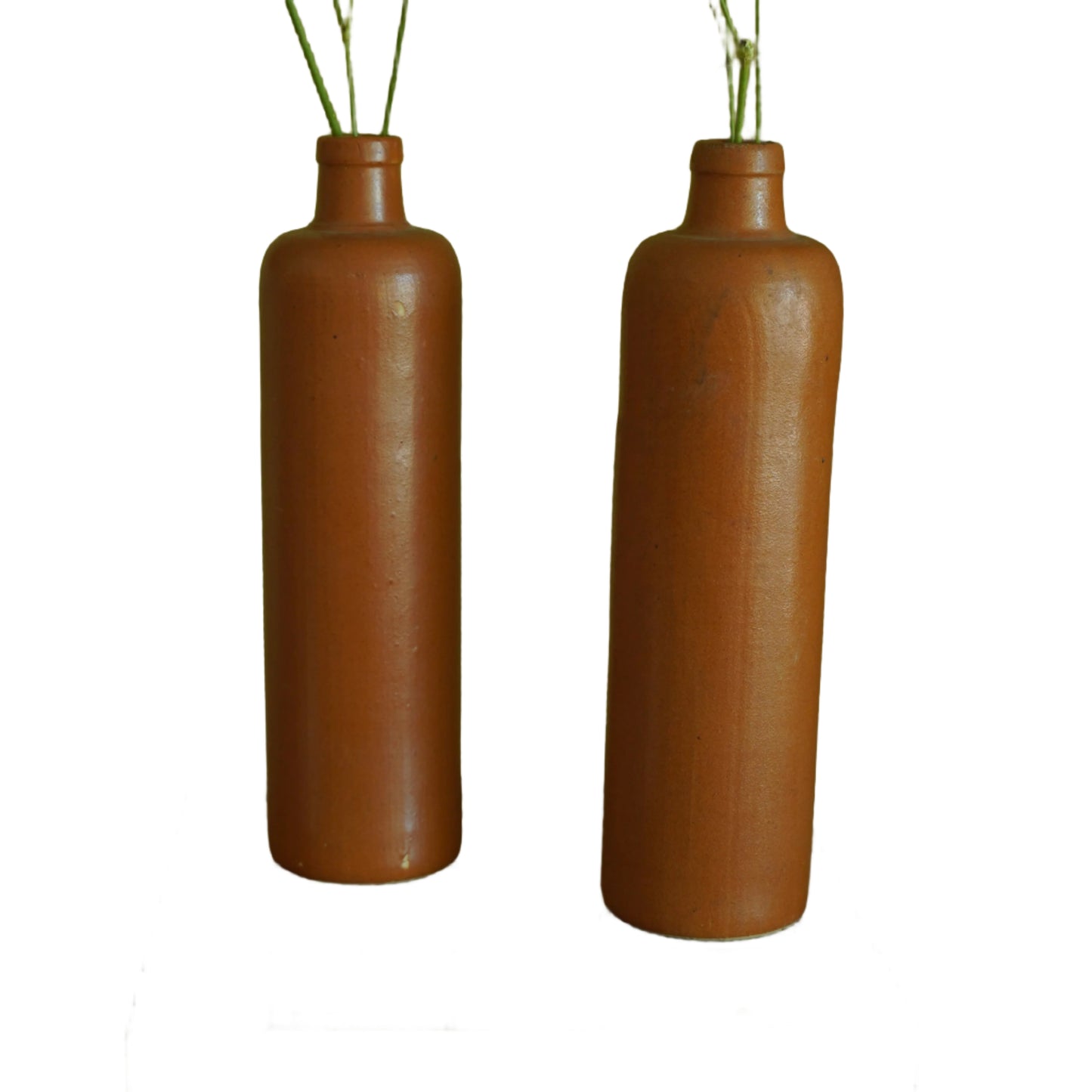 Salt-Glazed Stoneware Bottle