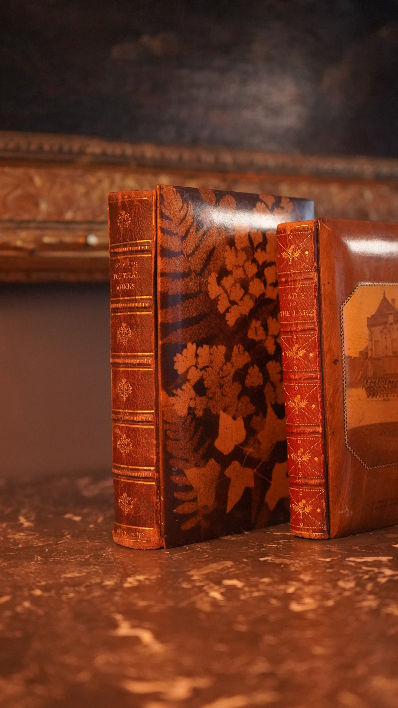 Mauchline Binding 1869 "The Lady of the Lake" by Sir Walter Scott