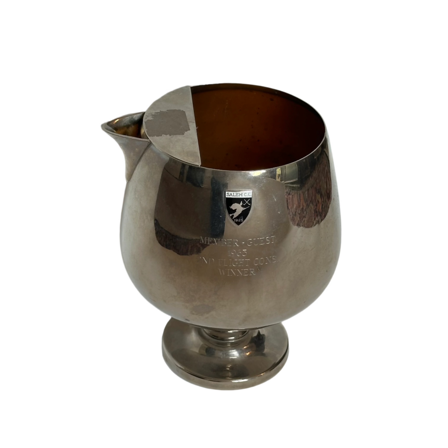 Vintage Silver Plated Trophy Pitcher