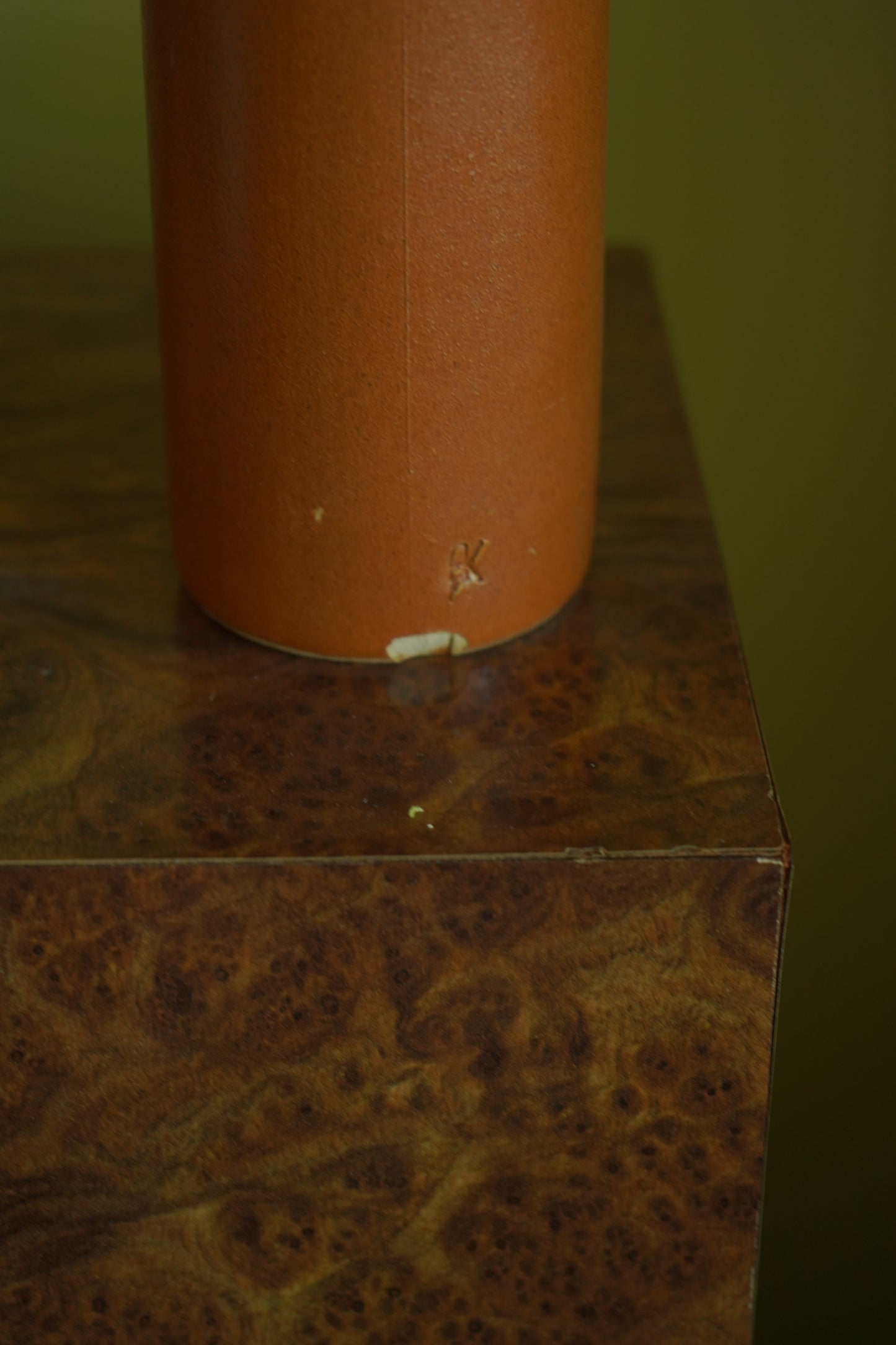 Salt-Glazed Stoneware Bottle