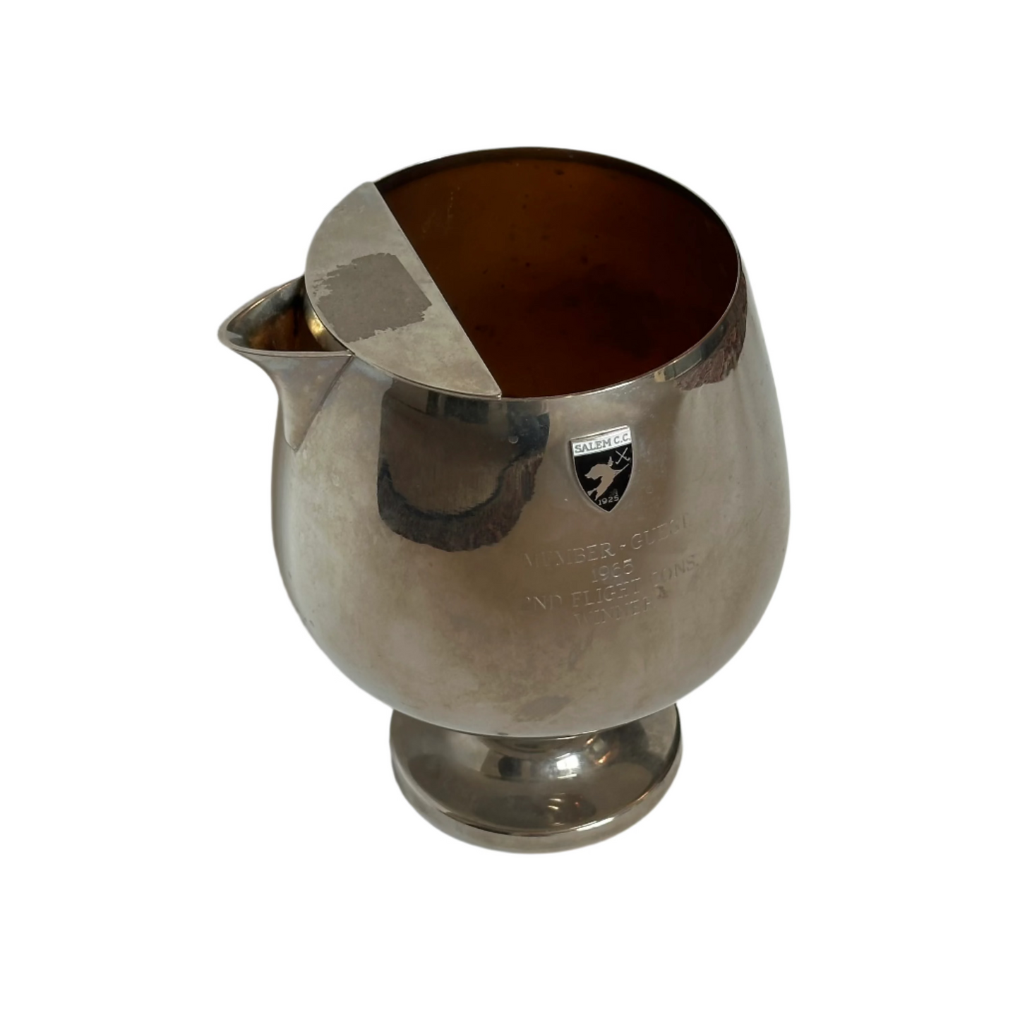 Vintage Silver Plated Trophy Pitcher