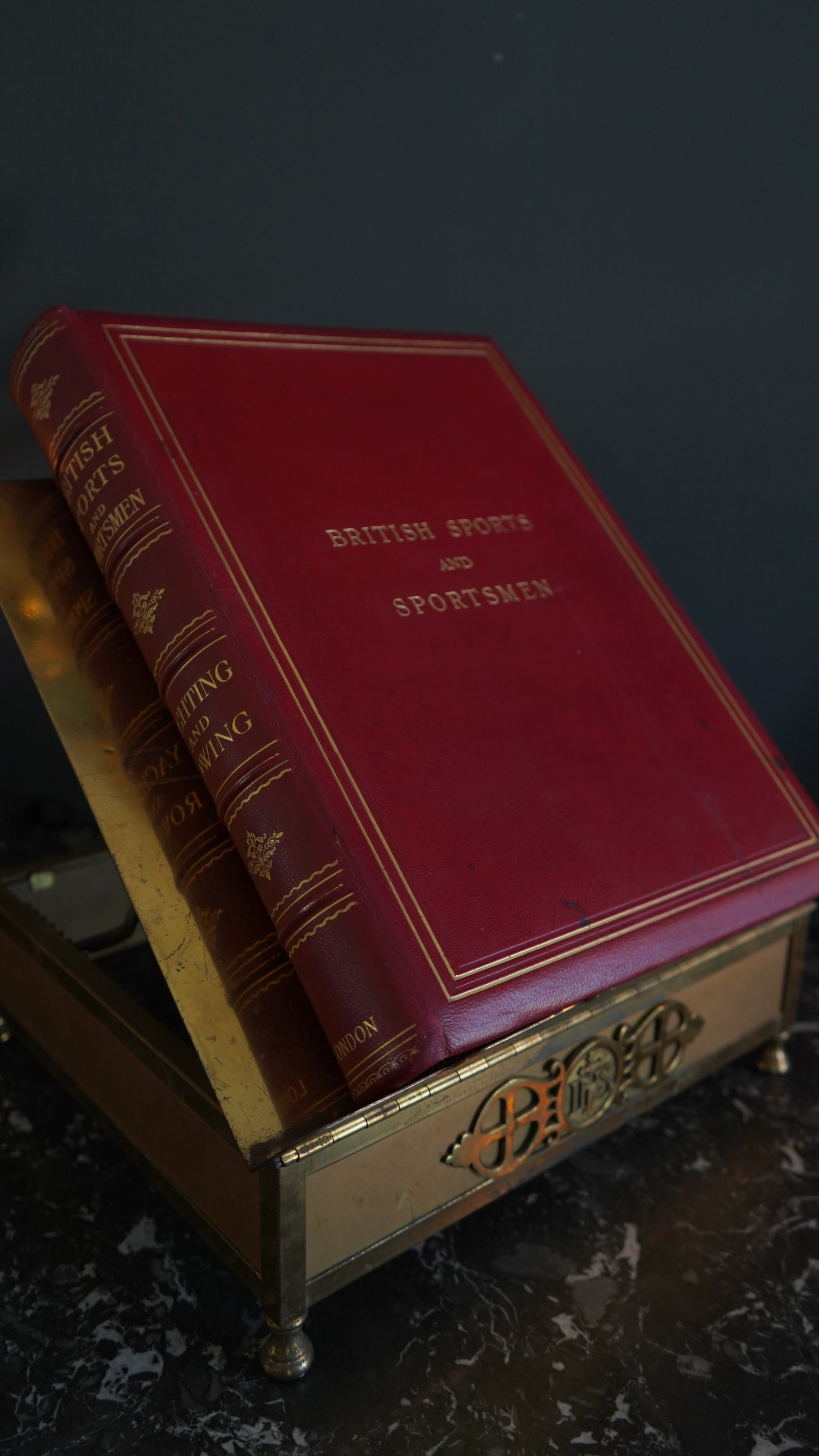^ Antique Brass Adjustable Bible Book Stand