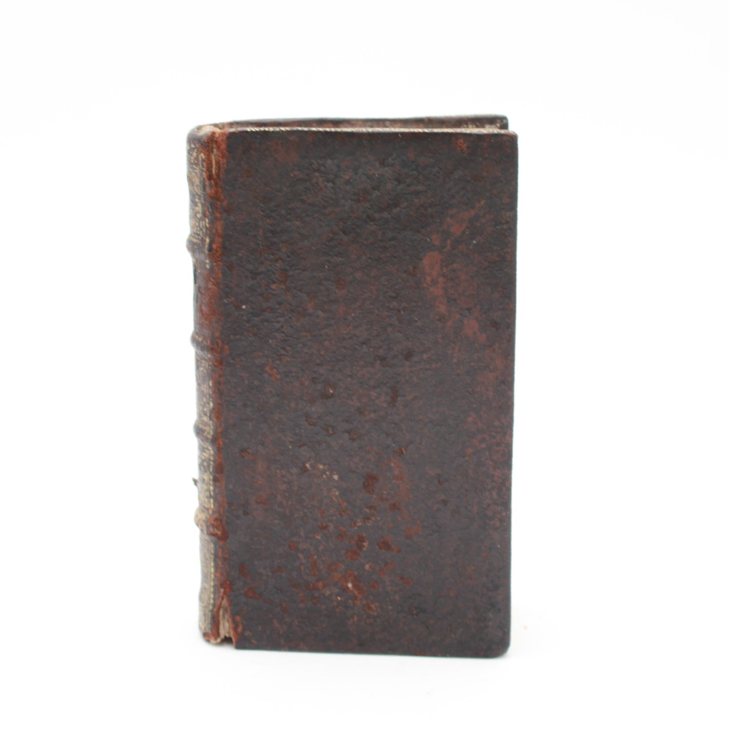 Miniature 1661 "The Comedies of Terence (Terentii Comaediae Sex)" Full Brown Leather Book