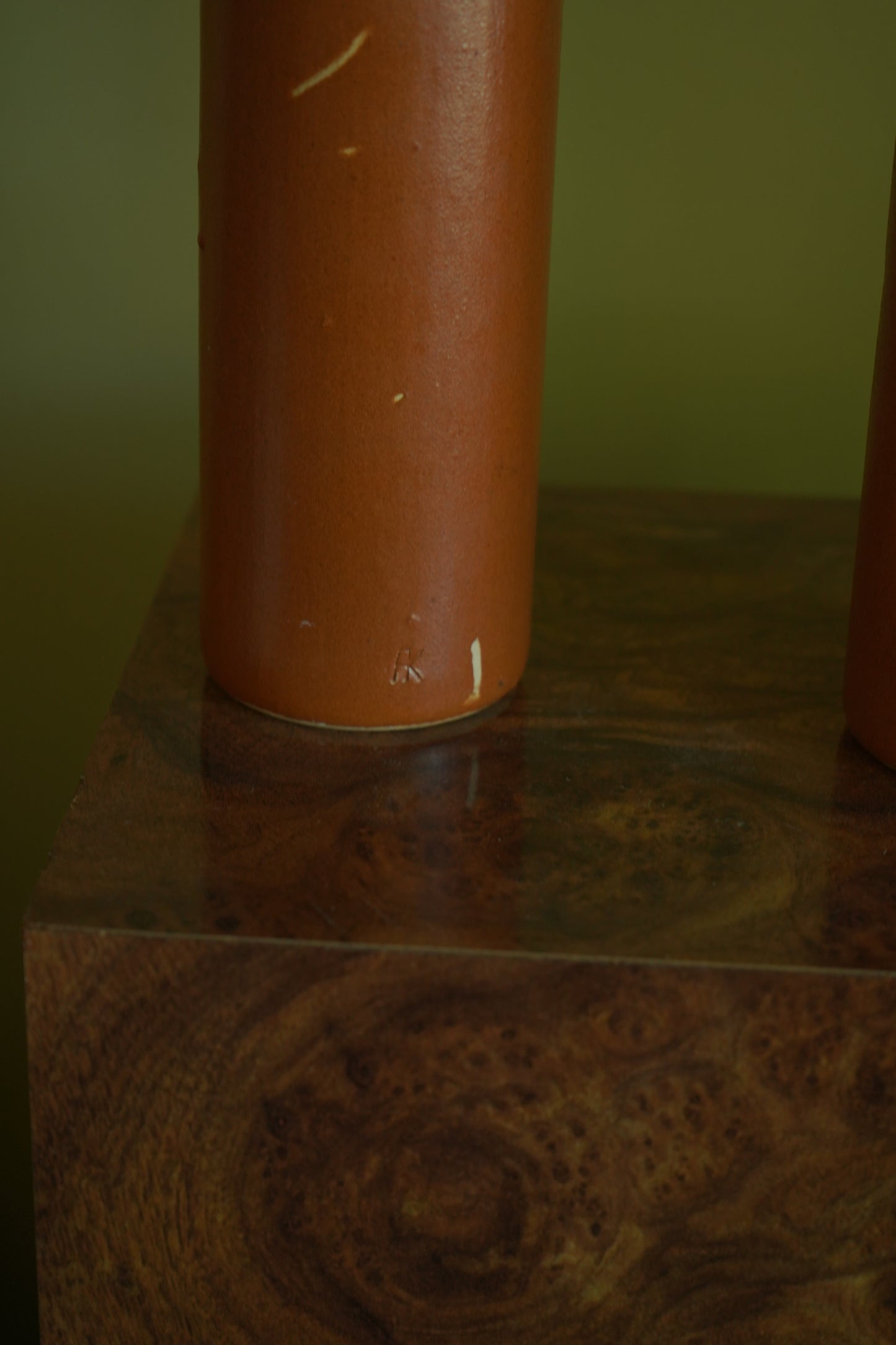 Salt-Glazed Stoneware Bottle