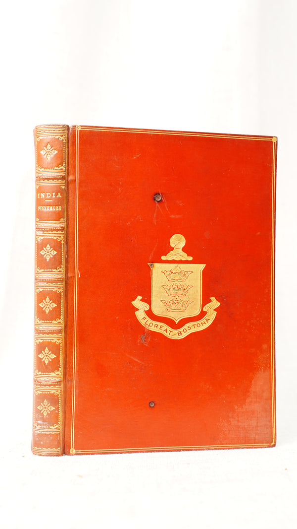 Antique India Book Prize Binding Finnemore Menpes Plates 1907