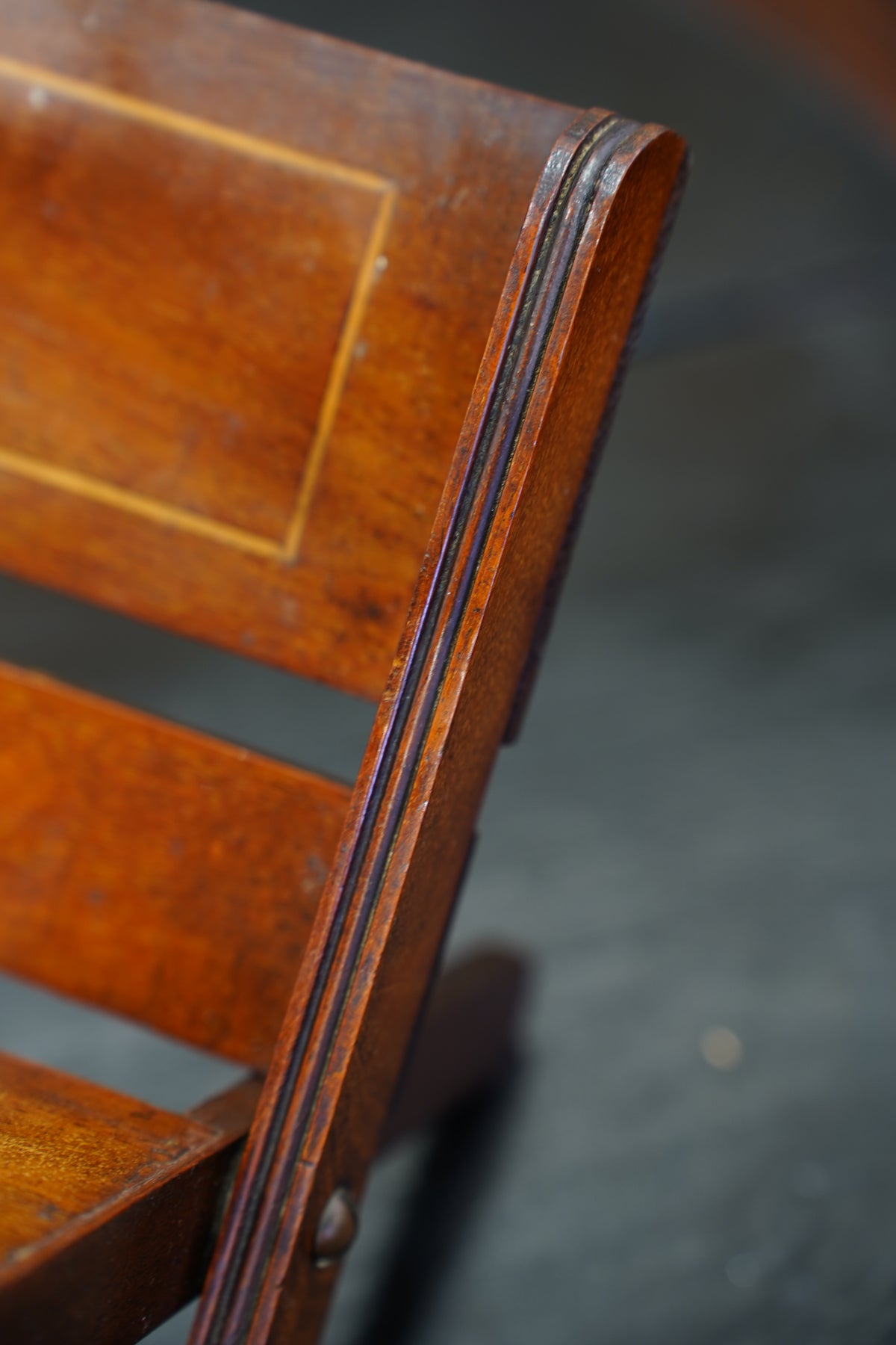 Antique Edwardian Oak Folding Book Stand