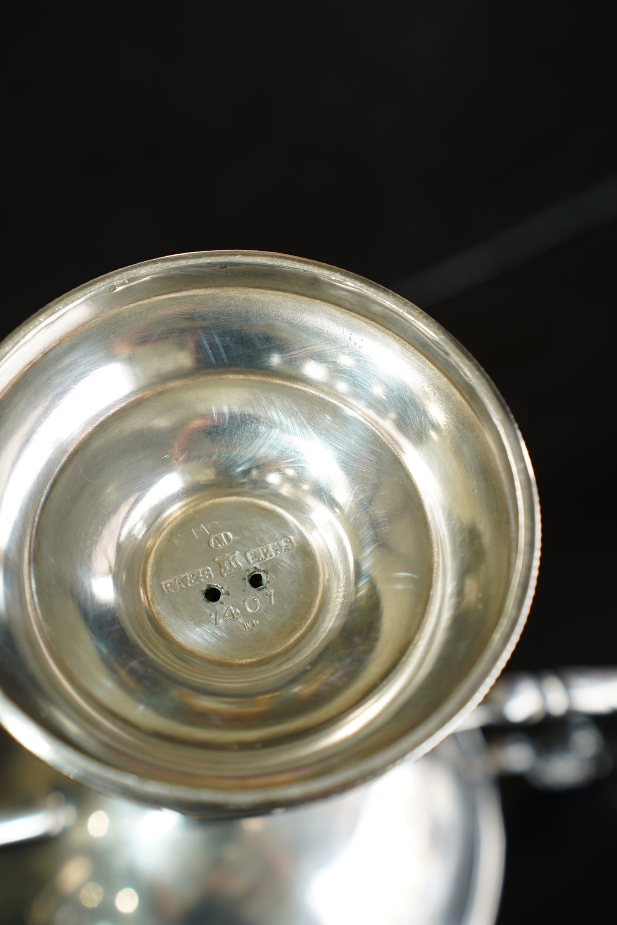 Vintage Adam Style Silver Plate Yacht Club Trophy Cup
