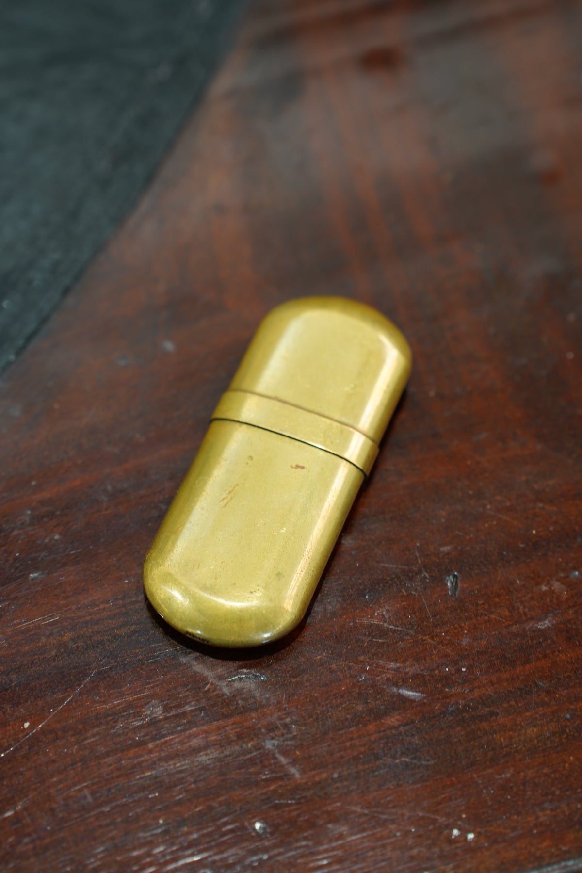 Vintage Brass Pocket Lighter