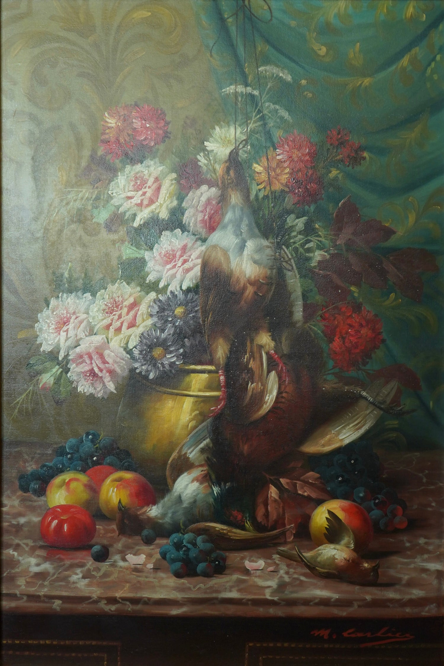 antique oil painting