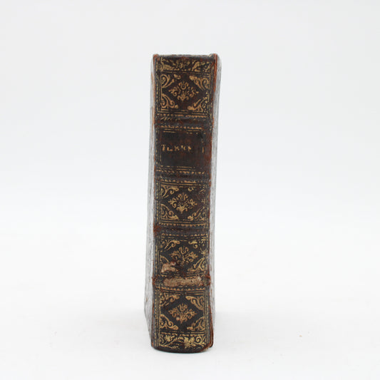 Miniature 1661 "The Comedies of Terence (Terentii Comaediae Sex)" Full Brown Leather Book