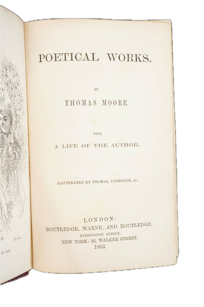 1863 Thomas Moore Poetical Works