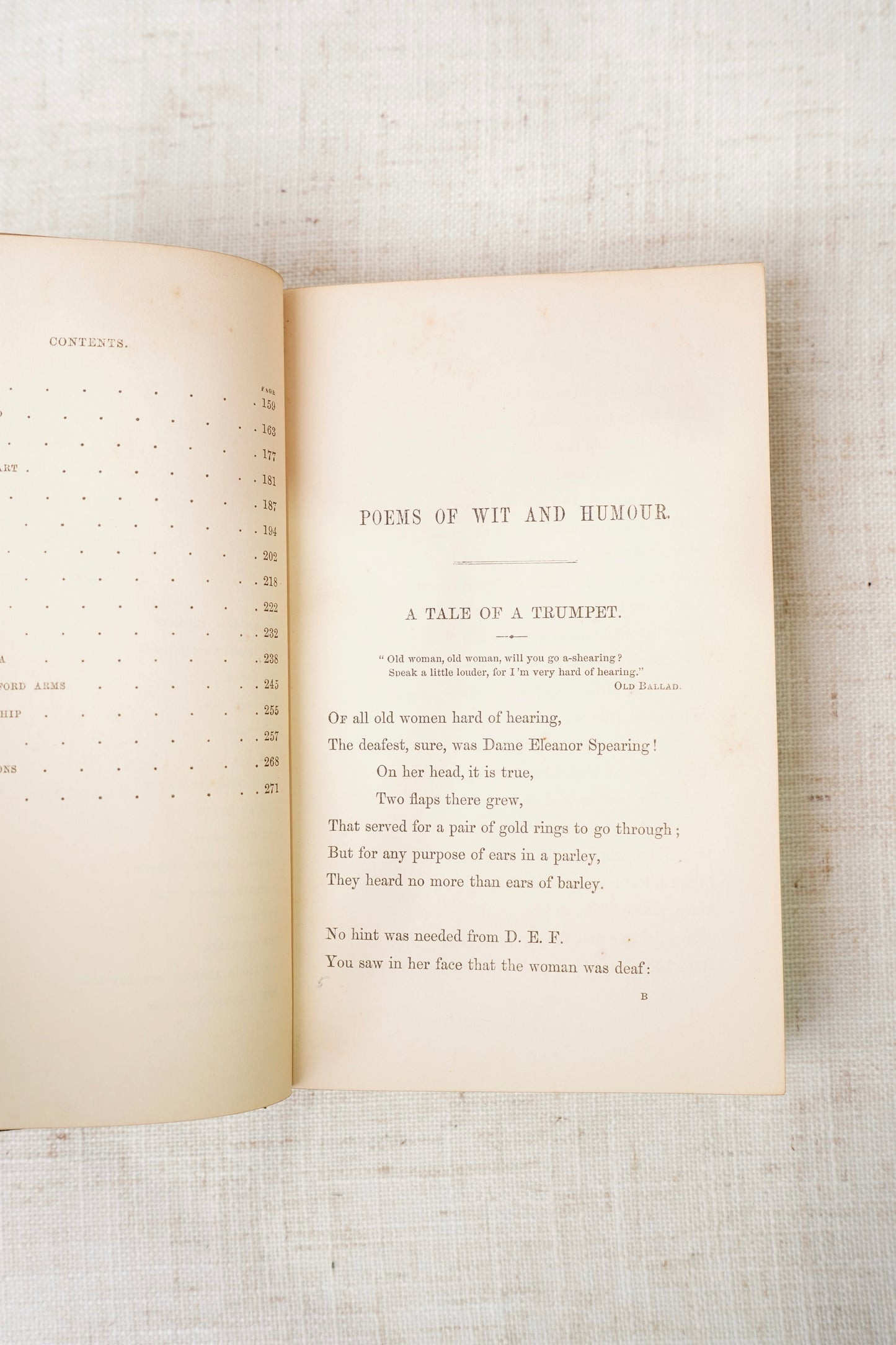 Thomas Hood Poems of Wit and Humour 1853