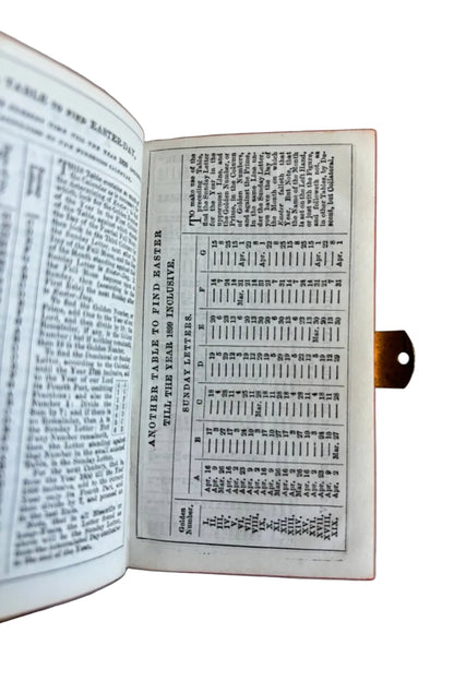 Antique Miniature Book of Common Prayer with Clasp
