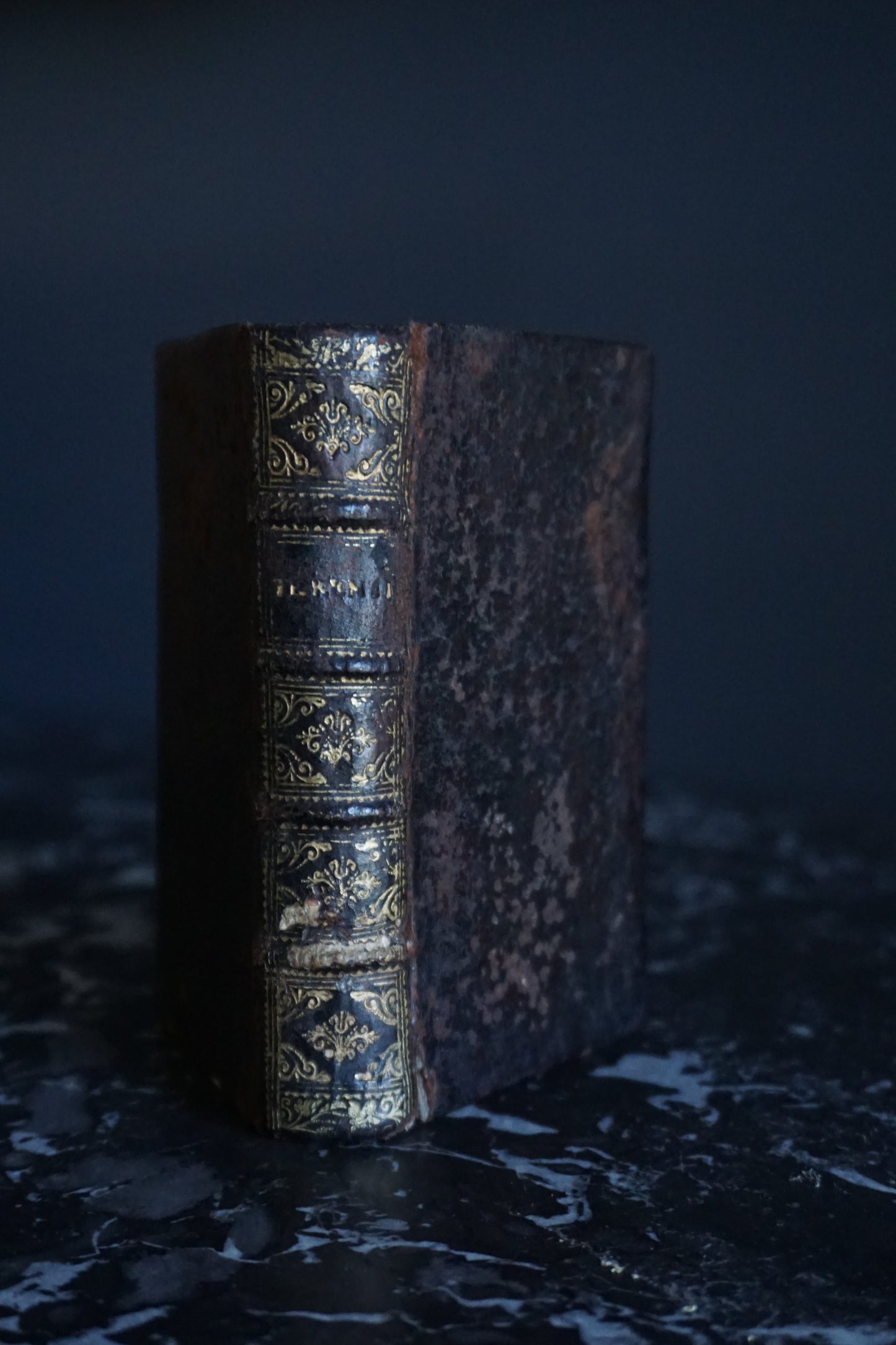 1661 "The Comedies of Terence (Terentii Comaediae Sex)" Mini Brown Full Leather Book