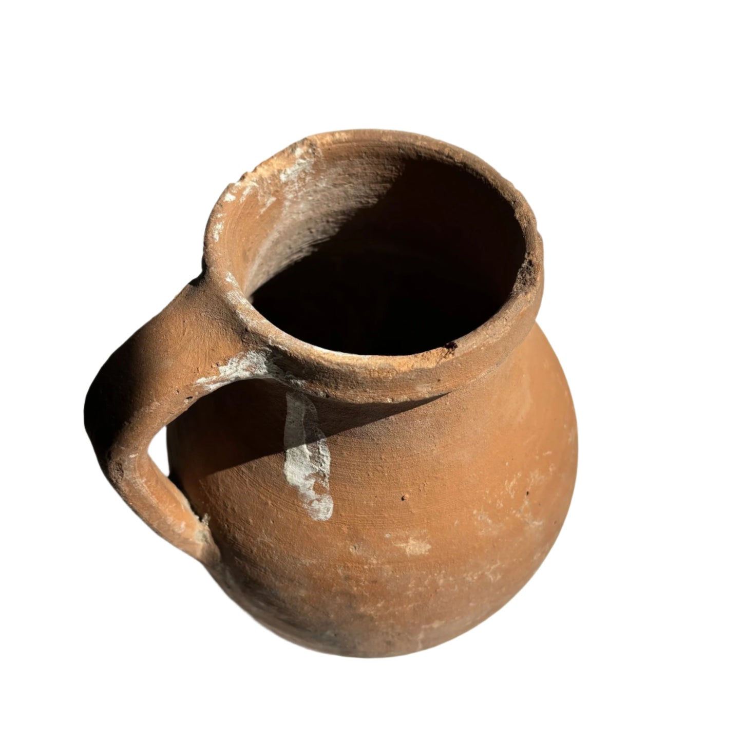 Vintage Turkish Terracotta Unglazed Jug