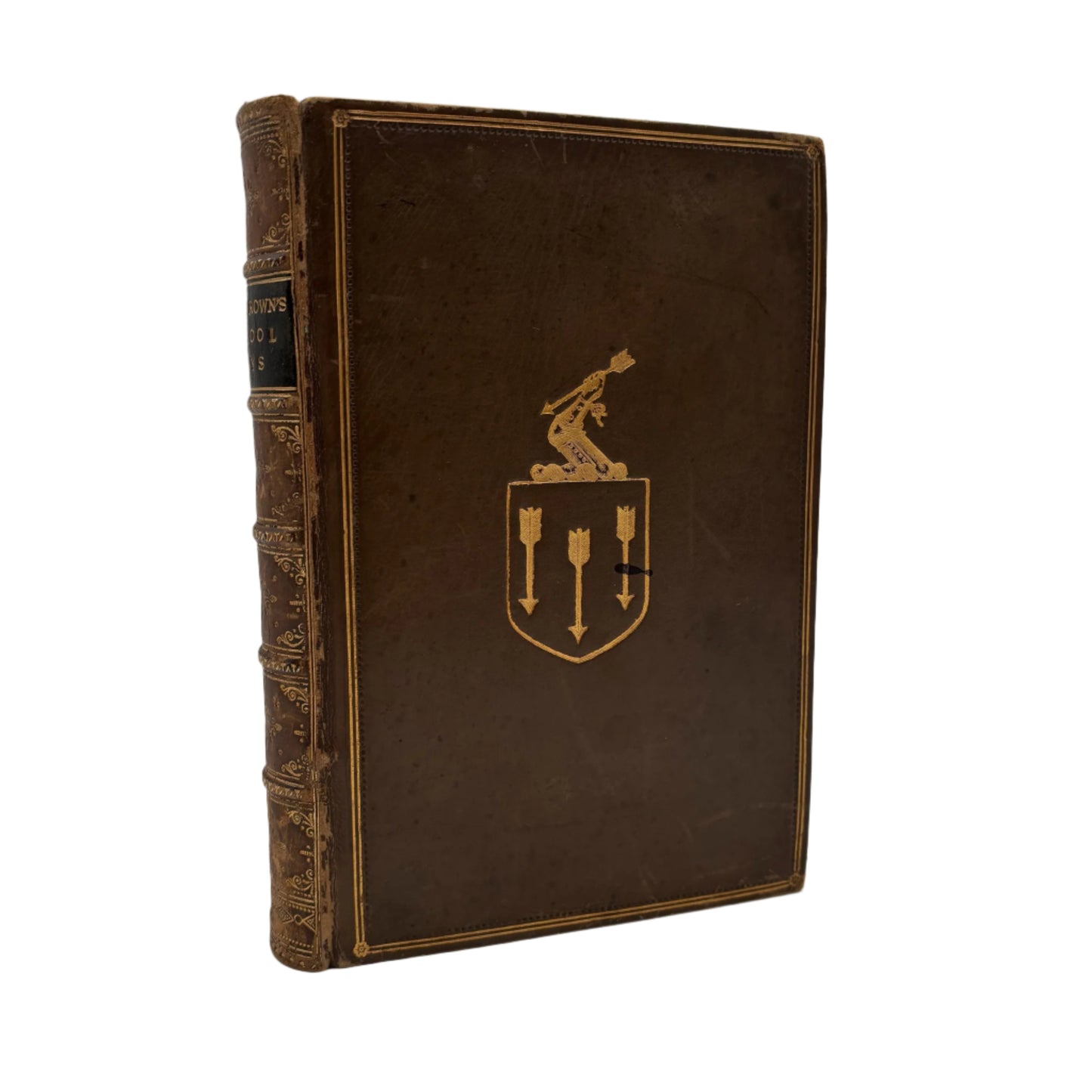 1894 Tom Brown’s School Days Full Calf Prize Binding Novel