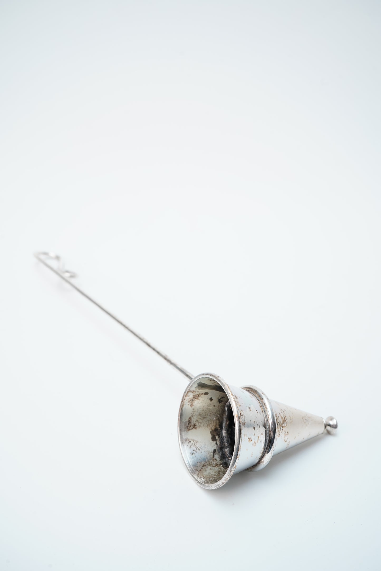 Antique Silver Plated Candle Snuffer