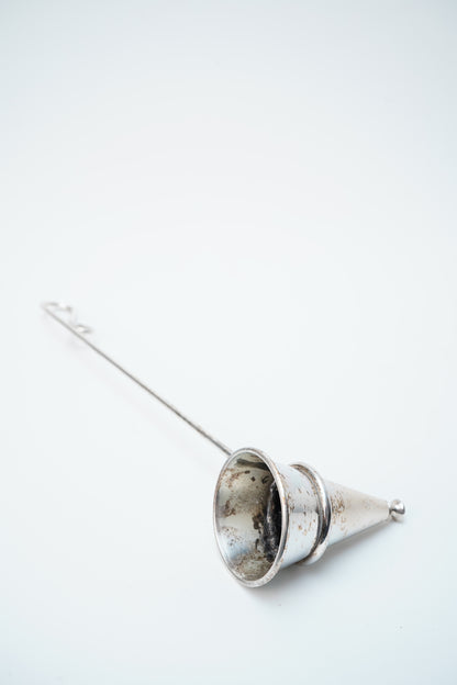 Antique Silver Plated Candle Snuffer