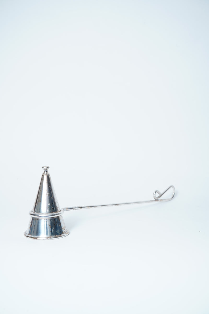 Antique Silver Plated Candle Snuffer