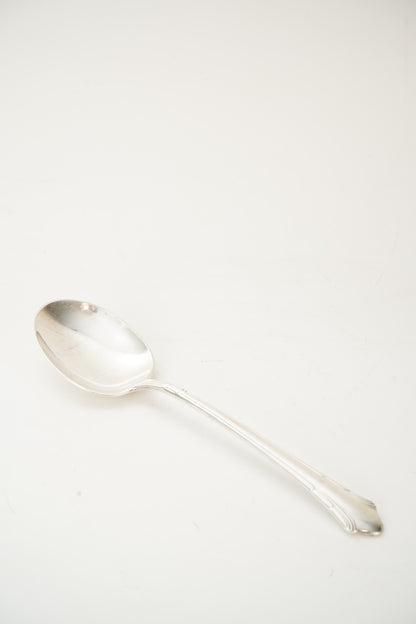 Vintage Silver Plate Soup Spoon