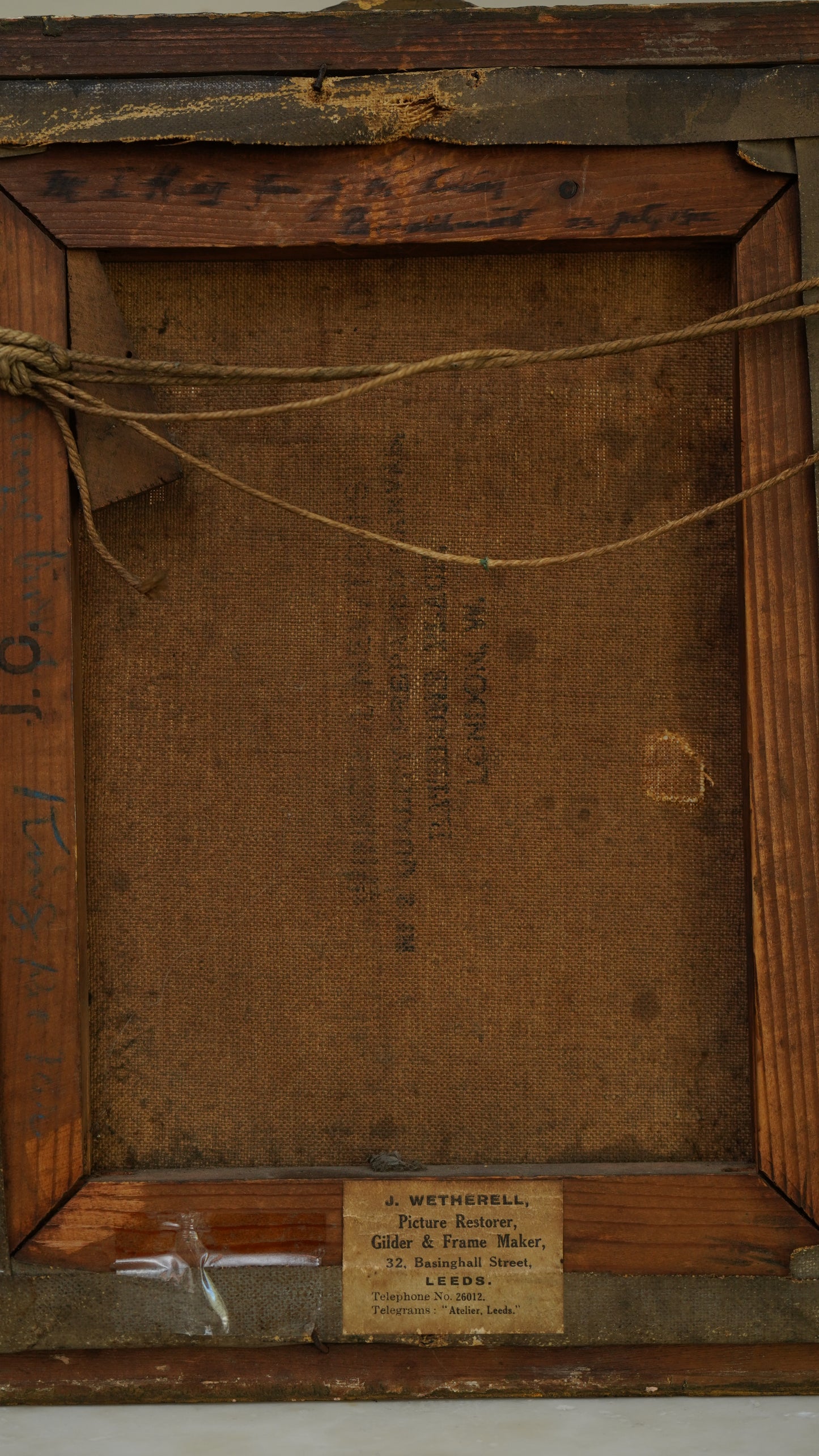 British School Oil Painting of Street Sweeper Boy with Dog, c. 1890–1915