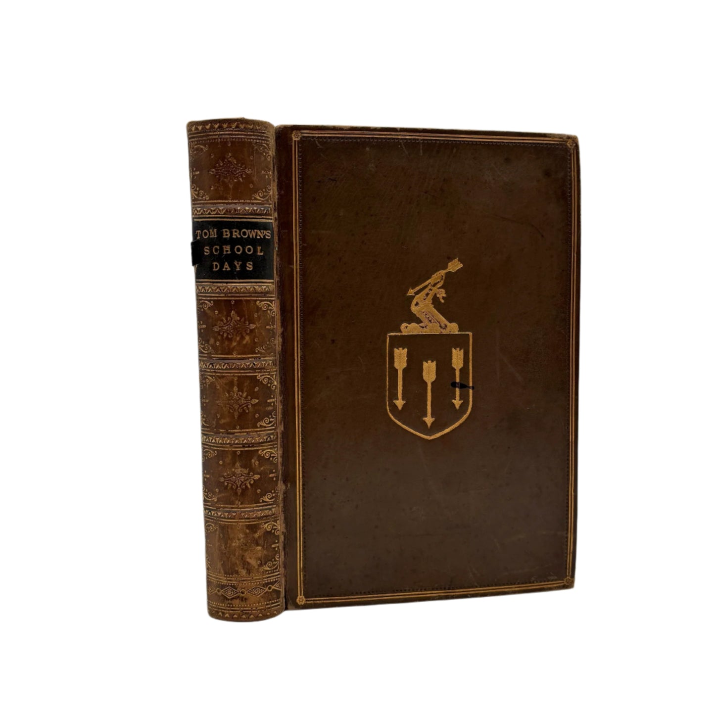 1894 Tom Brown’s School Days Full Calf Prize Binding Novel