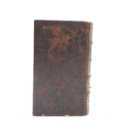 Miniature 1661 "The Comedies of Terence (Terentii Comaediae Sex)" Full Brown Leather Book