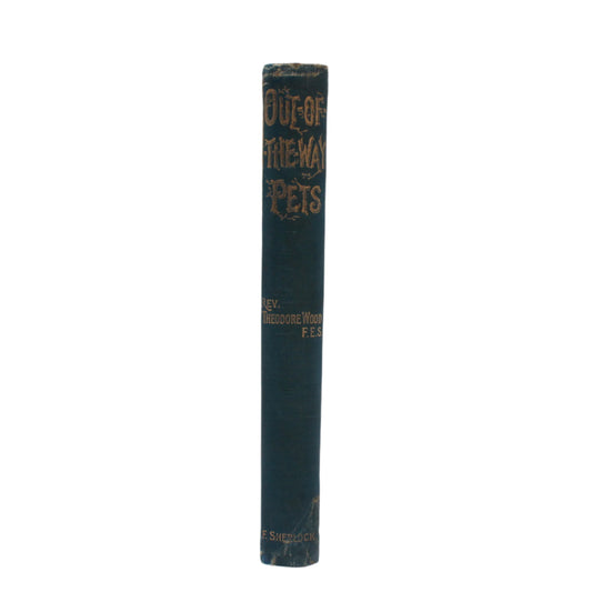 "Out-of-the-Way Pets" Victorian Cloth Book