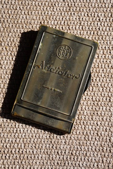 Vintage Pocket Adding Machine, Pre Decimal Sterling