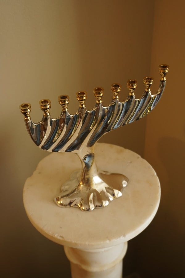 Towle Mid-Century Modern Menorah secondary view