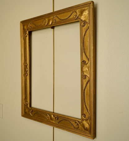 Antique French Gilt Picture Frame, Art Nouveau, Circa 1900