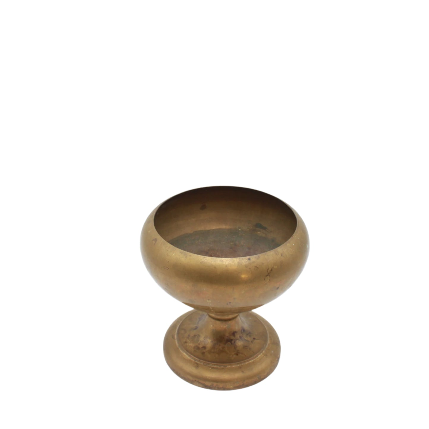 Vintage Brass Goblet | Vintage Catchall | Brass Chalice