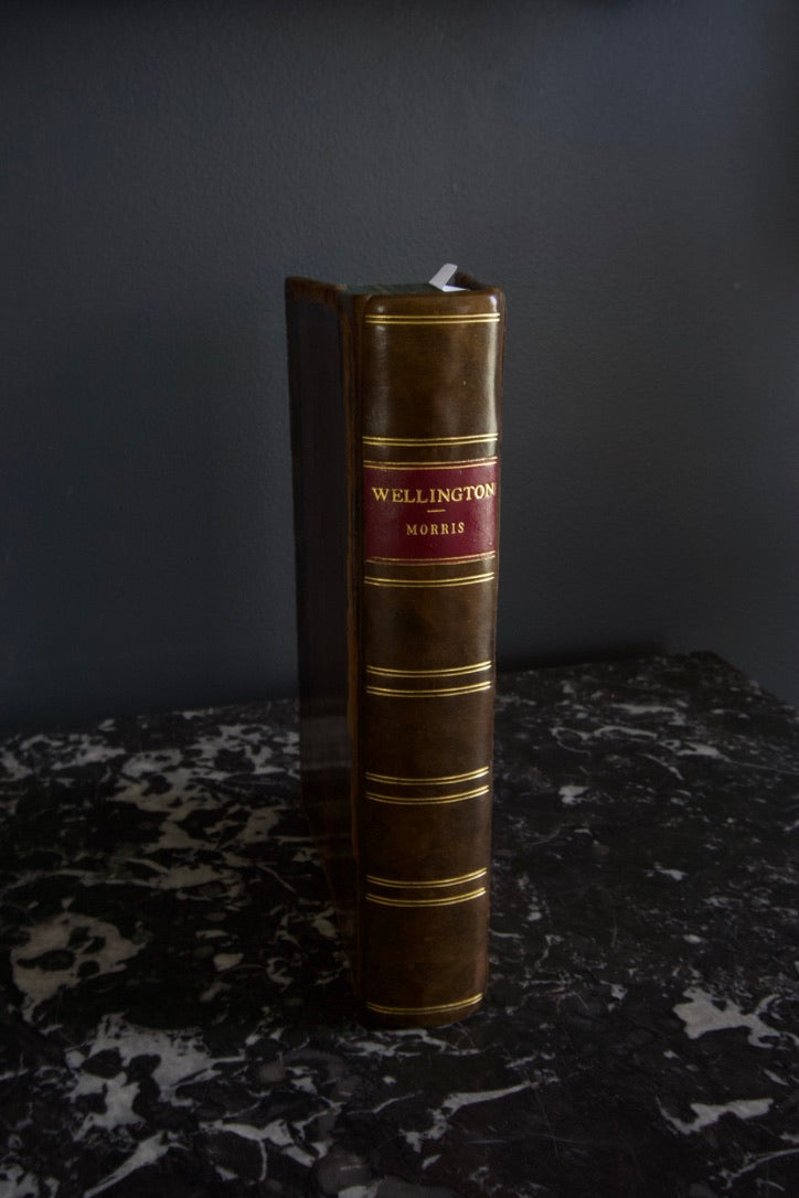 1905 Wellington Biography Tree Calf Prize Binding Military History