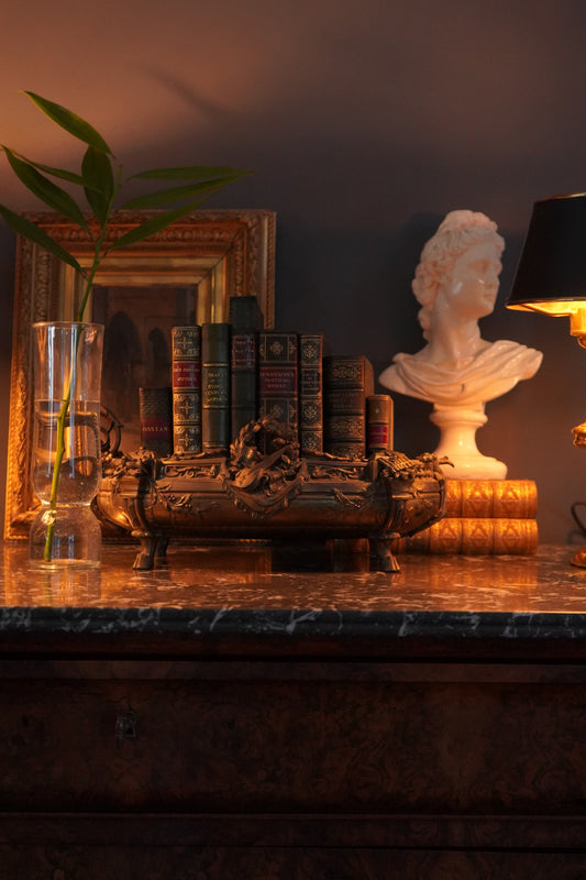 19th Century French Brass Plated Bronze Jardiniere
