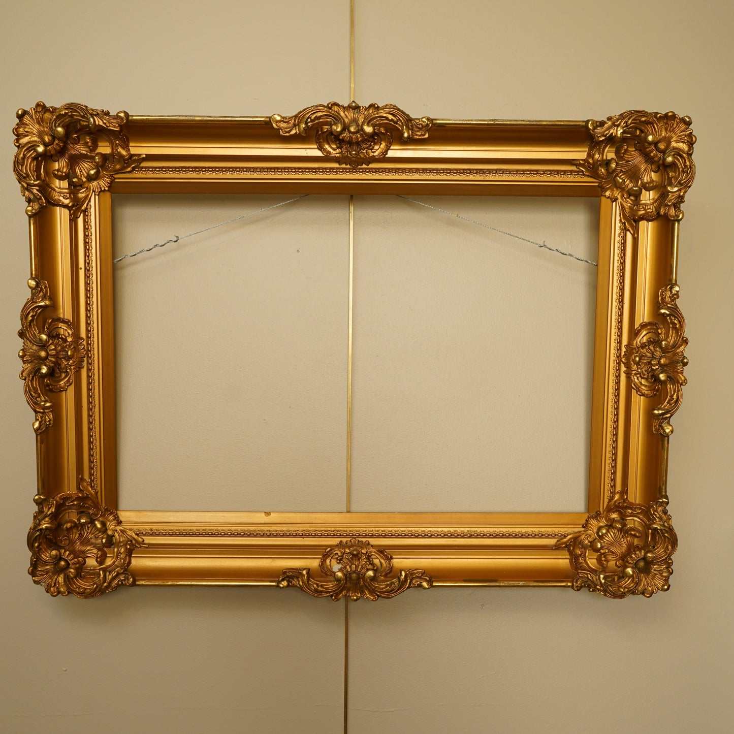 Antique Gilt Picture Frame, Rococo Revival, Circa 1900
