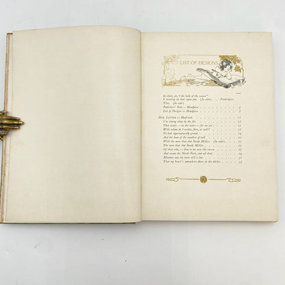 1905 "Her Letter" Victorian Cloth Book