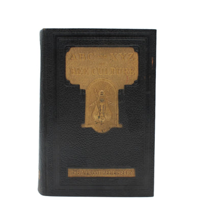 1948 "The ABC and XYZ of Bee Culture" Black Full Leather Book