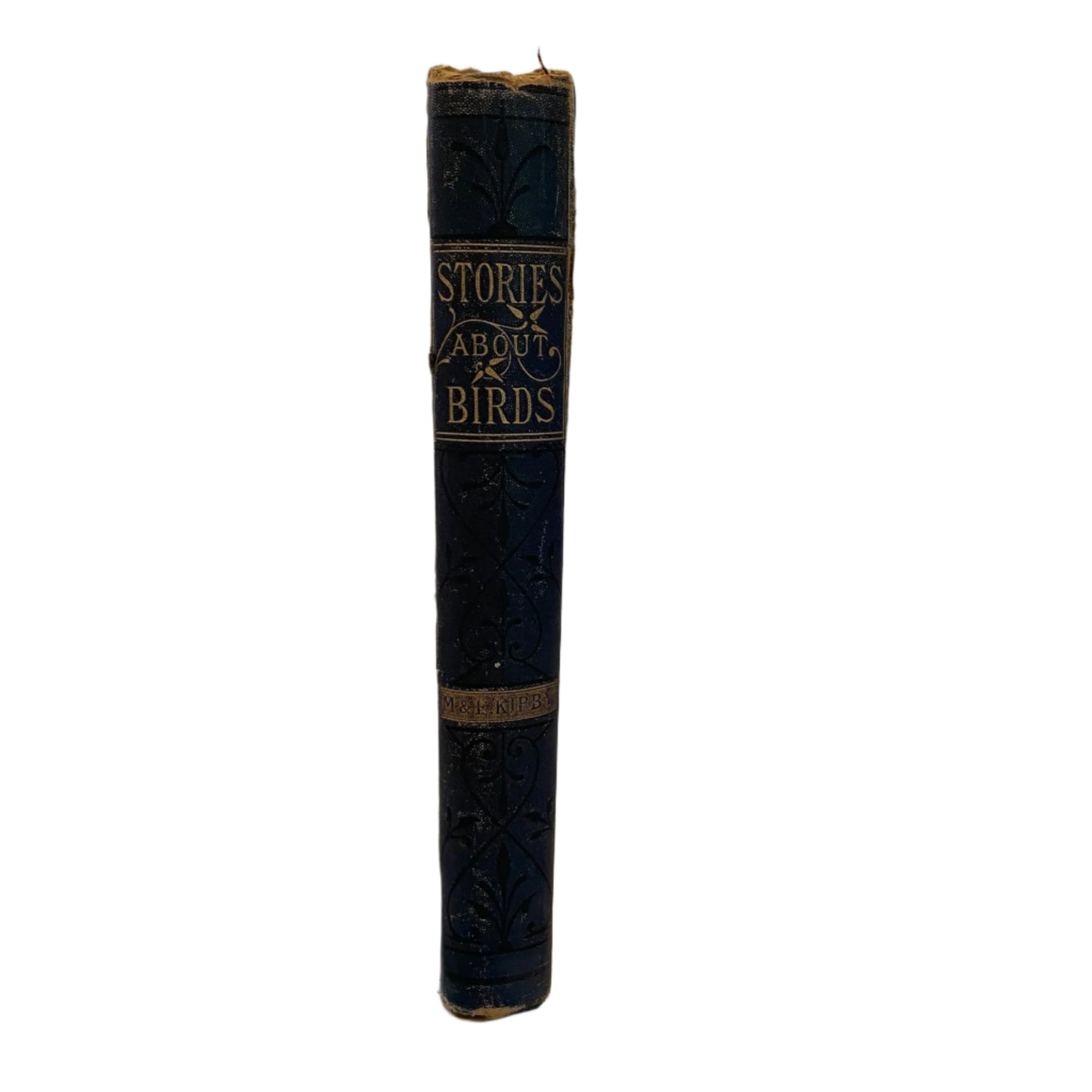 Circa 1870-1880 "Stories About Birds" Dark Blue Cloth Book