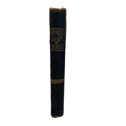 Circa 1870-1880 "Stories About Birds" Dark Blue Cloth Book